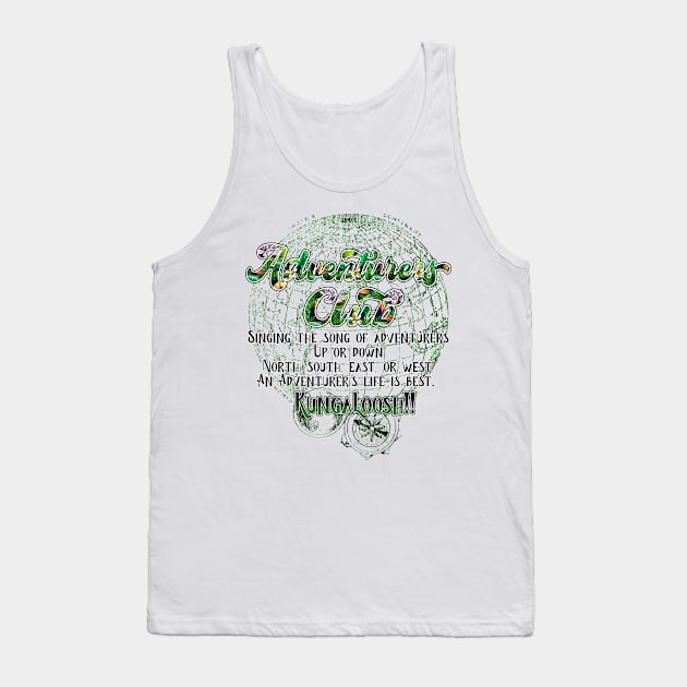 The Adventurers Club Secret Society Pleasure island retro Tank Top by Joaddo